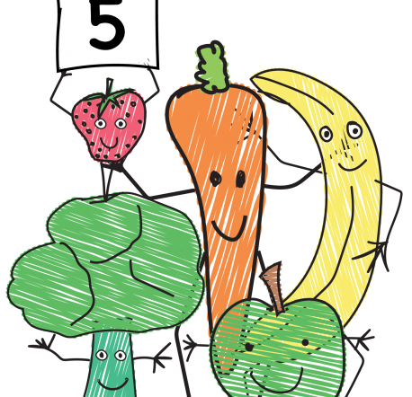Image of 5 fruit and vegetables a day