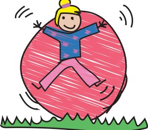 Image of child jumping