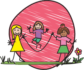 Image of children in a playground