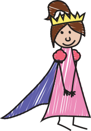 Image of child dressing up