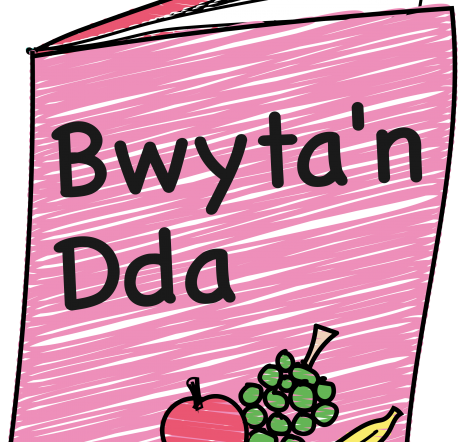 Image of book with Bwyta'n Dda on cover